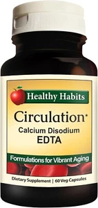 Circulation Support Calcium Disodium EDTA Supports healthy blood flow FREE SHIP - Picture 1 of 3