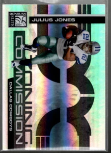 A8088- 2007 Donruss Elite Zoning Commission Black #38 Julius Jones /400 - NM-MT - Picture 1 of 2