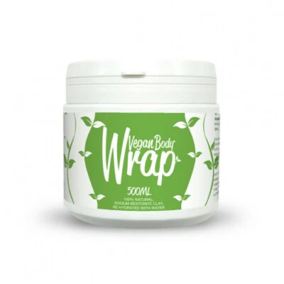 Vegan Clay Wrap Body Wraps Inch Loss Cellulite Natural Toning Healthy Lifestyle - Bild 1 von 3