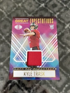 🔥2021 Panini Illusions Kyle Trask RC GREAT EXPECTATIONS Jersey Relic 🔥 - Picture 1 of 2