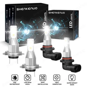 For Yamaha Roadliner XV1900 2006-2010 2012-2014 LED Headlights Bulb Hi/Low White - Picture 1 of 12