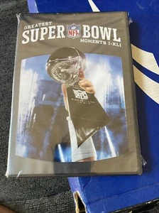 NFL Greatest Super Bowl Moments I-XLI (DVD,2008) Brand New Sealed - Picture 1 of 1