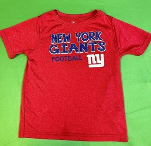 Camiseta estilo absorbente de los New York Giants de la NFL niño pequeño 4T - Imagen 1 de 3