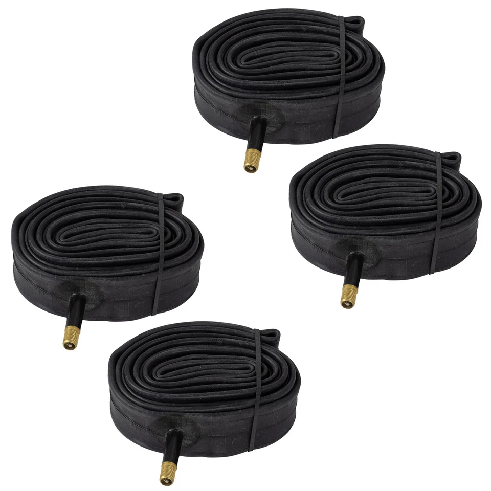 4 (FOUR) PRO+ BICYCLE Inner Tube 27" x 1-1/8-1-1/4" SCHRADER 33mm Long VALVE - Image 1 of 1