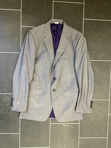 Paul Smith Mens Grey Wool Jacket Blazer Size 38 Regular Made Italy Westbourne - Picture 1 of 10