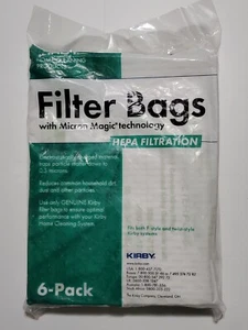Kirby Micron Magic HEPA Vacuum Filter Bags 6-Pack x 3 + Extra  - Picture 1 of 8