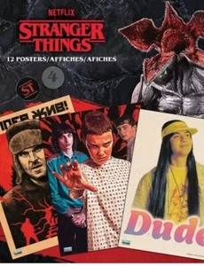 Trends International STRANGER THINGS 8.5" x 11" Wall Poster Book w/12 Posters! - Picture 1 of 2