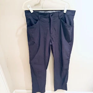 Orvis Tech Pants Hiking Travel Zip Pocket Outdoor Casual Gray Mens Size 38 - Picture 1 of 4