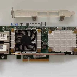 Dell 0W1GCR HN10N Broadcom 57810S Dual Port 10GBASE-T Converged Network Adapter- - Picture 1 of 2