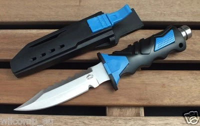 Scuba Diving Fishing Survival Stainless Steel WILCOMP Knife WIL-DK-16 - image 1 of 4