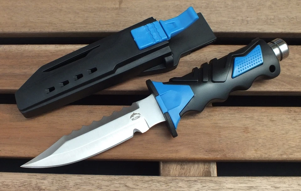 Scuba Diving Fishing Survival Stainless Steel Wilcomp Knife Wil-dk-16