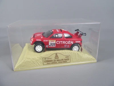 D799 Norev Citroën ZX #201 Rallye-Raid Parigi Dakar 1996 Lartigue 1:43 + Scatola - Immagine 1 di 4