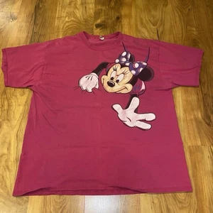 Vintage 90’s Minnie Mouse Double Side T Shirt - Bild 1 von 17