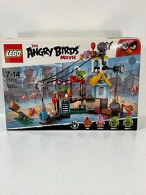NEW/SEALED Lego 75824 Angry Birds Movie Pig City Teardown 2016 BNIB