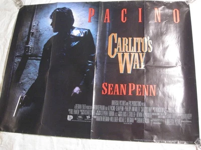 CARLITO´s WAY - UK Quad - Poster Filmplakat - Al Pacino Brian DePalma Sean Penn - Bild 1 von 4