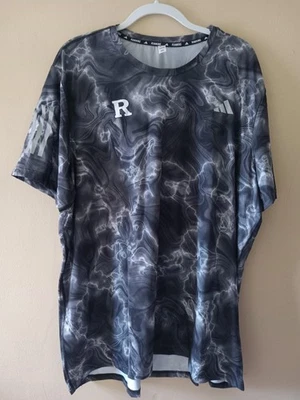 Camiseta Rutgers Caballeros Escarlata Lacrosse Adias Estampada Talla 2XL (Y299) Foto 1 de 3