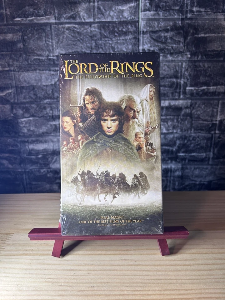 Lord Of The Rings: The Fellowship Of The Ring (VHS, 2002), New Sealed - Image 1 of 4