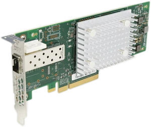 QLogic QLE2740-F Single Port 32G FC SFP+ PCIe3.0 x8 HBA LP | BK3210407-62 D - Afbeelding 1 van 6