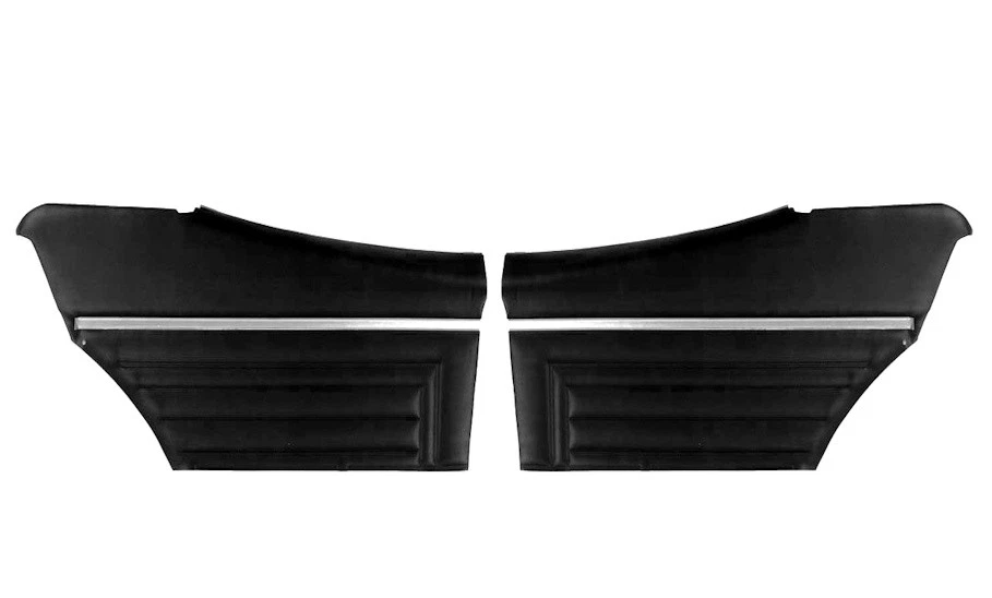 1971-72 Buick Skylark & GS Standard Int Coupe Preassembled Rear Side Panel Pair - Image 1 of 1