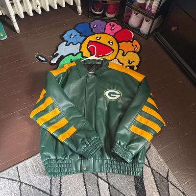 Chaqueta de cuero sintético G-III Green Bay Packers Foto 1 de 4