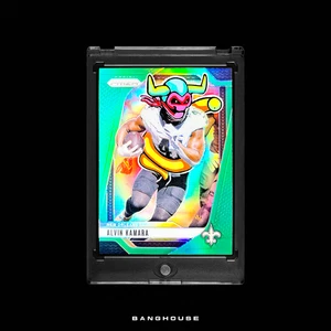 1/1 ALVIN KAMARA 🔥 GREEN PRIZM SSP 🔥 NEW PENINI: ONE OF ONE ART - Picture 1 of 17