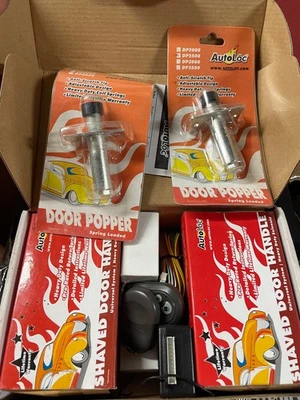  Kit de puerta afeitada remota AutoLoc 35 lb con controles remotos 2 puertas poppers AUTSVPRO34 DP2500 Foto 1 de 2