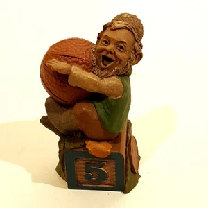 Tom Clark Gnome #5 Number Block 1995 Cairn Studio #269 Ed #58 - Bild 1 von 8