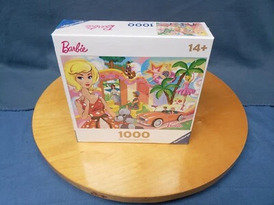 Vintage Barbie 1000 Piece Premium Ravensburger Puzzle 27 x 20 Sealed *New* - Image 1 of 4