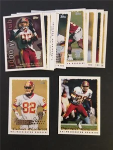 1995 Topps Panthers Inaugural Logo Washington Redskins Team Set 17 Cards - Picture 1 of 1