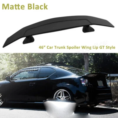 For Scion tC 2005-16 Matte Rear Trunk Spoiler Wing 46" Adjustable Spoiler Wing Foto 1 de 4