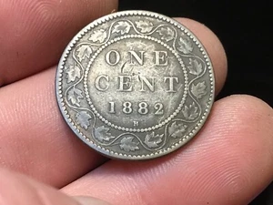 1882-H Canada Large Cent, Canadian Large Penny, 1 Coin - Bild 1 von 14