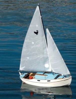 WILD DUCK 19. Sloop. Segelboot. Modellbauplan RC - Bild 1 von 4