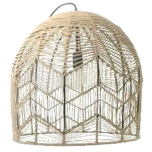 Kudu Lightshade - Paper Natural with Electrical Fittings D 43 cm x H 53cm - Picture 1 of 10