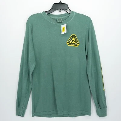 Sudadera para hombre Comfort Colors S verde lisa captura enjuague repetición 100 % algodón nueva con etiquetas Foto 1 de 4