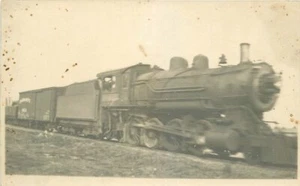 Locomotora ferroviaria Canadian Pacific 1913 RPPC foto postal 20-6208 - Imagen 1 de 2