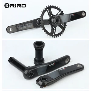 RIRO Carbon MTB Crankset 170mm, 32/34/36/38T Alloy Chainring, DUB Bottom Bracket - Picture 1 of 17