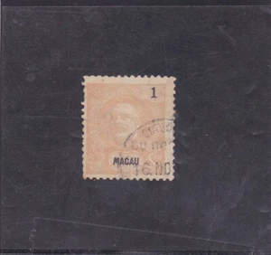 MACAU   D. CARLOS I 1a.        (1898) - Picture 1 of 1
