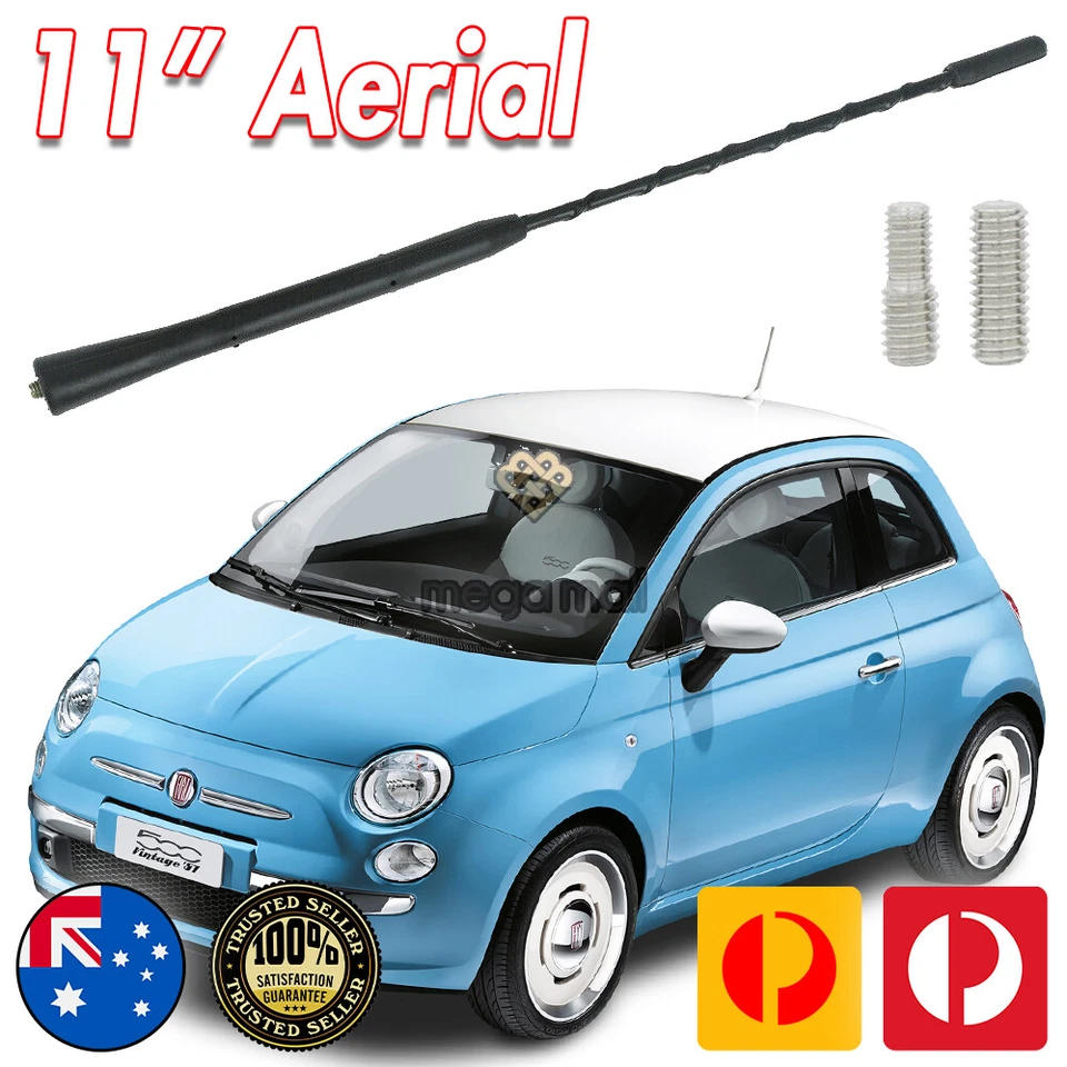 ANTENA/ANTENA AÉREA PARA FIAT 500 C X CHICOTE 11 POLEGADAS - Imagem 1 de 4