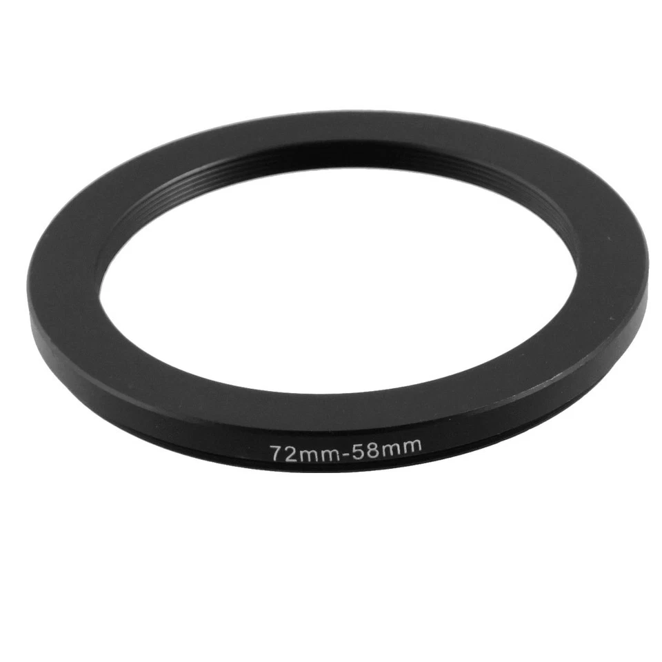 72mm-58mm 72mm to 58mm  72 - 58mm Step Down Ring Filter Adapter for Camera Lens - Image 1 of 1