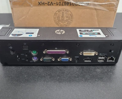 HP EliteBook 2170p 8470p 8570p 8470w 8770w USB 3.0 Docking Station w 90W adapter - Image 1 of 4