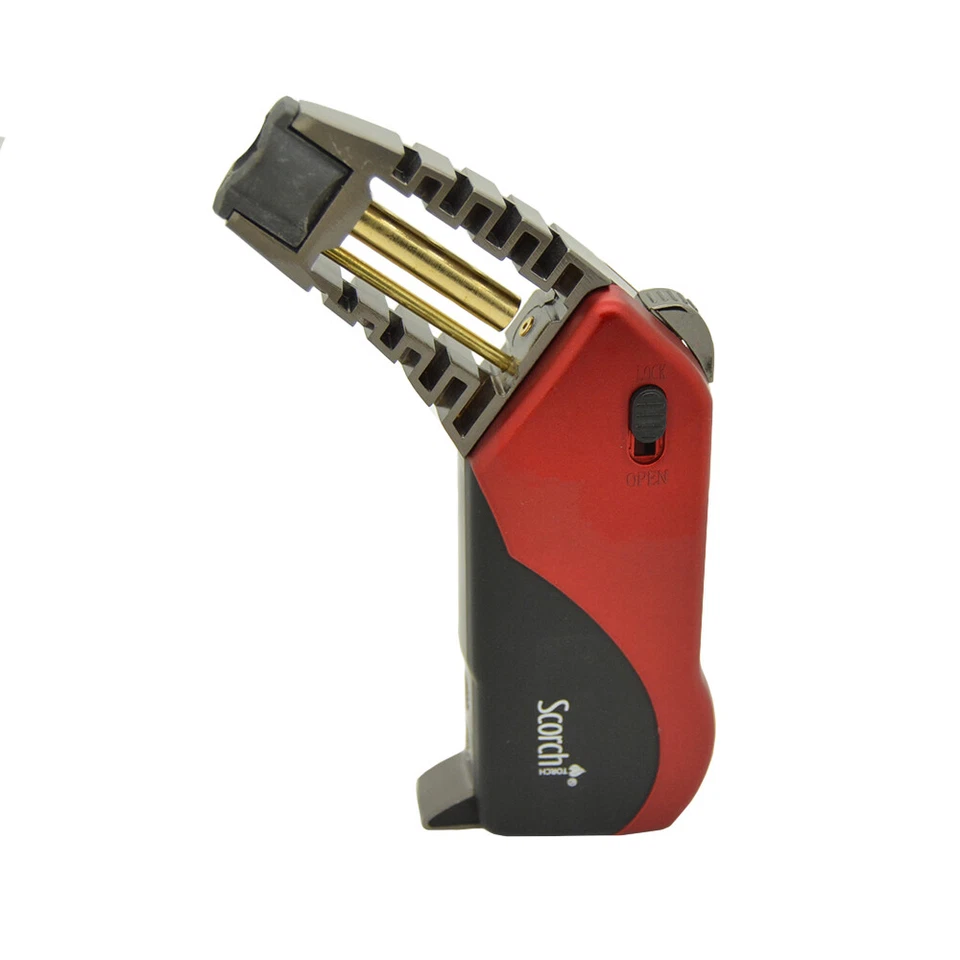 Scorch Butane Refillable Cigar,Cigarette,Cooking, Windproof Torch Lighter #61558 - Image 1 of 1
