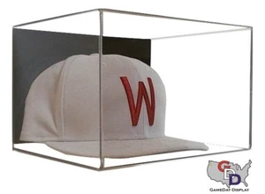 Estuche de exhibición de sombrero o gorra de montaje en pared transparente con protección UV GameDay - Imagen 1 de 3