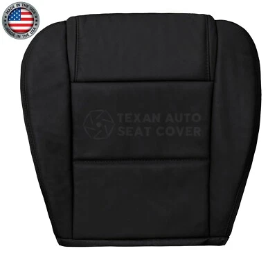 Ford Mustang 2007 2008 cupé V6 parte inferior del conductor cubierta de asiento de cuero sintético negro Foto 1 de 4