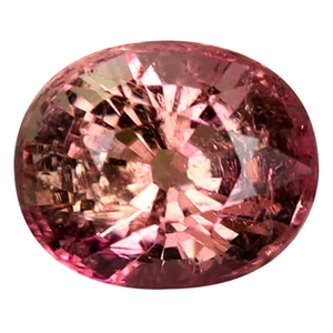 2.29 ct Fair Oval Cut (8 x 7 mm) Mozambique Brownish Pink Tourmaline Gemstone - Picture 1 of 1