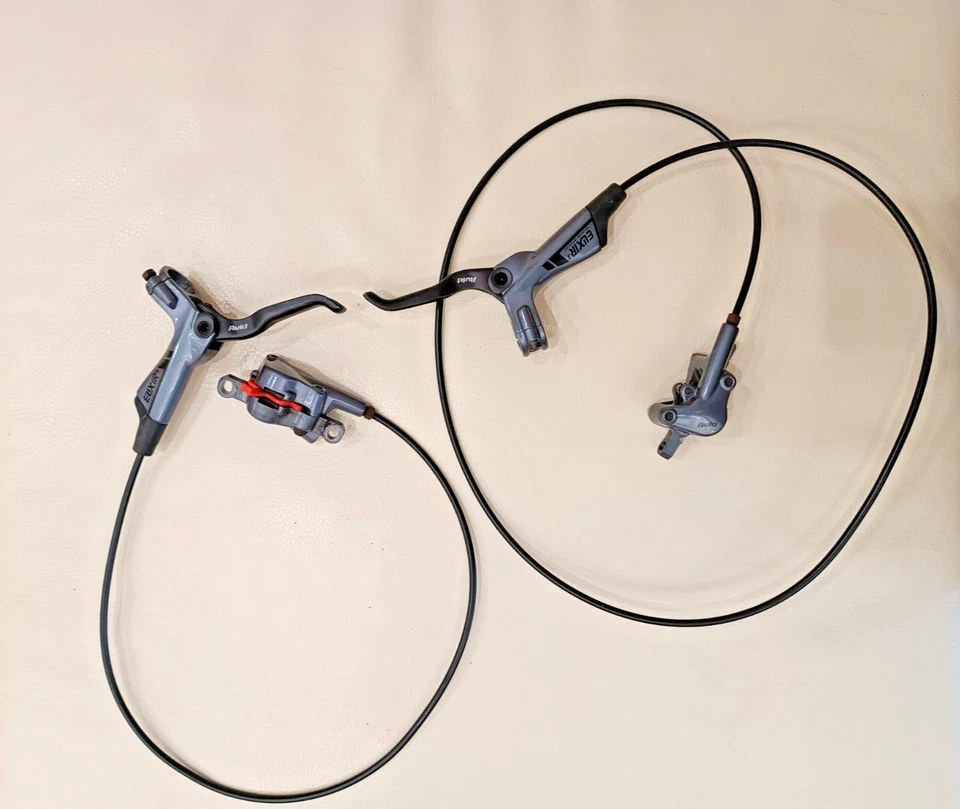 Coppia freni disco bici MTB Avid Elixir 3 leve mountain bike brake set lever - Immagine 1 di 4