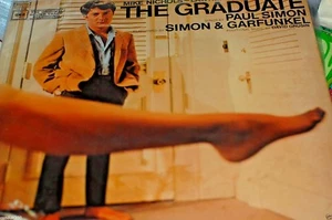 THE GRADUATE SIMON GARFUNKEL  ost   1968 3 EYES  USA  FOR SINGAPORE  VINYL LP - Picture 1 of 5