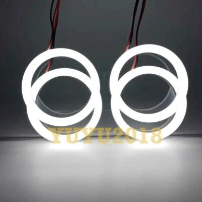 Anillos de halo LED de algodón para Acura TL 2007 2008 faro ojo de ángel lámpara demonio DRL Foto 1 de 4