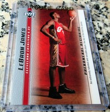LEBRON JAMES 2003 Upper Deck SP #1 Draft Pick Rookie Card RC MVP Lakers $ HOT $