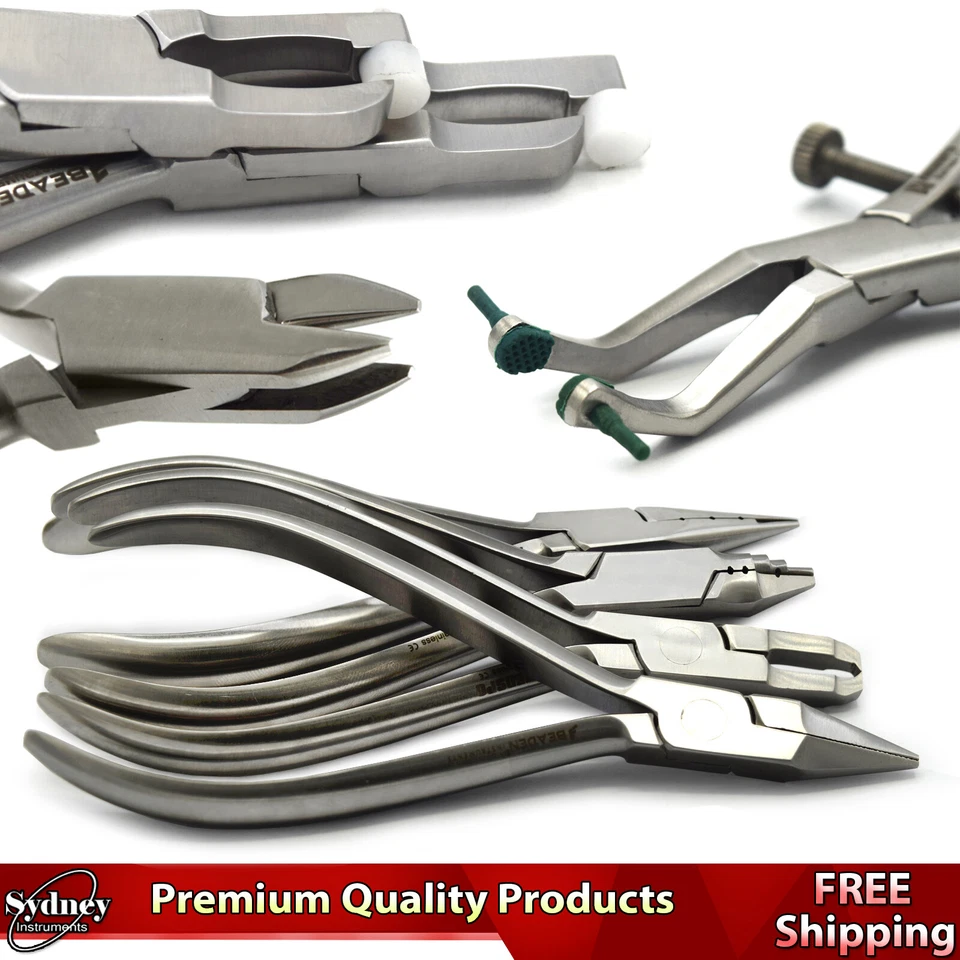 Pinzas dentales de ortodoncia alicates quirúrgicos de flexión de alambre formadores de bucle Foto 1 de 1