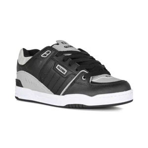 Globe Fusion Skate Shoes - Black/Steel/White - Picture 1 of 7